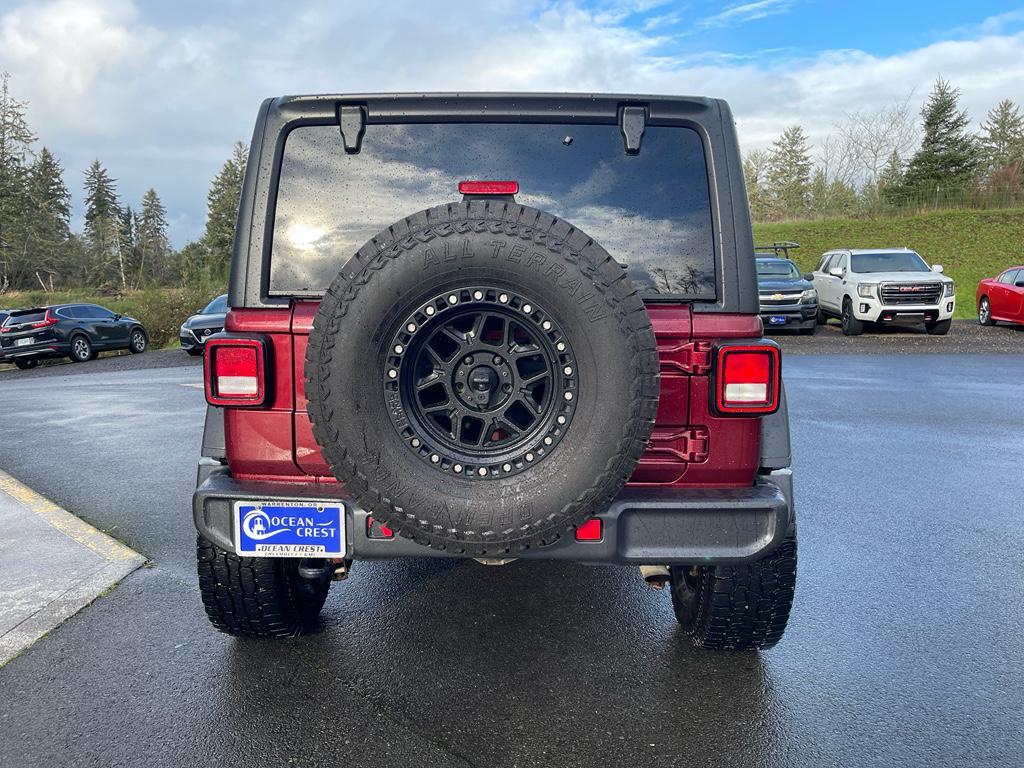 used 2021 Jeep Wrangler Unlimited car, priced at $34,491