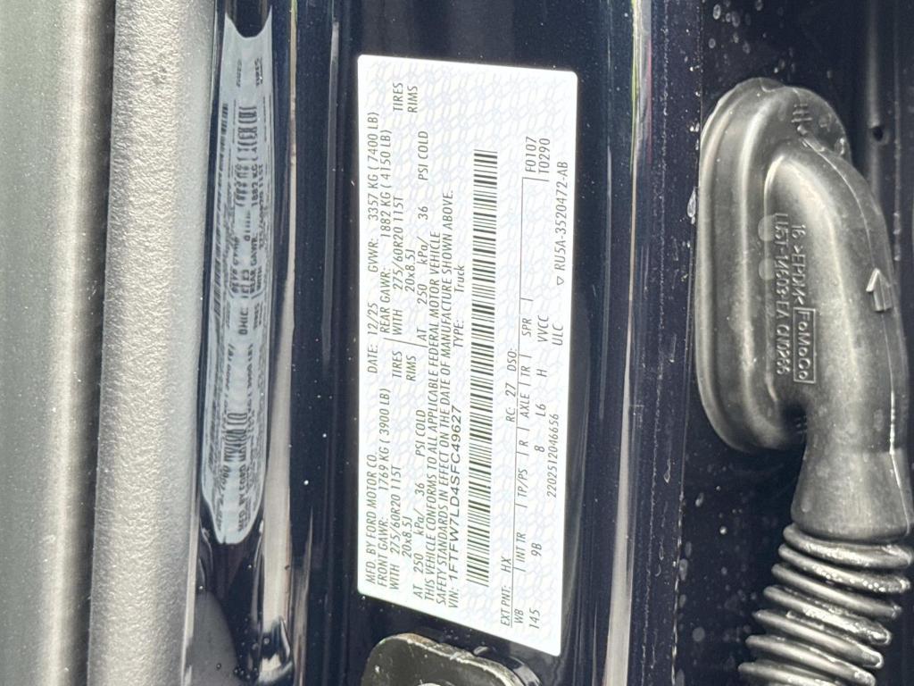 new 2025 Ford F-150 car, priced at $81,495