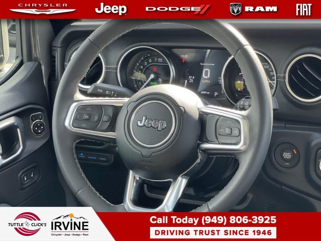 used 2023 Jeep Wrangler 4xe car, priced at $31,985