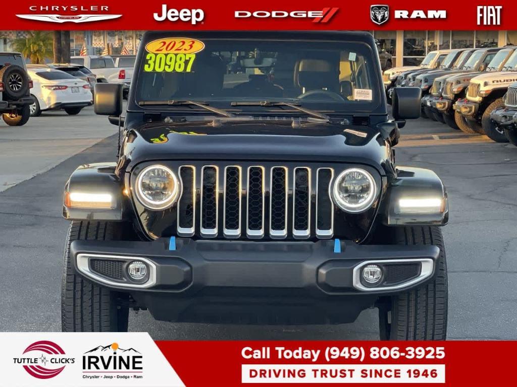 used 2023 Jeep Wrangler 4xe car, priced at $30,987