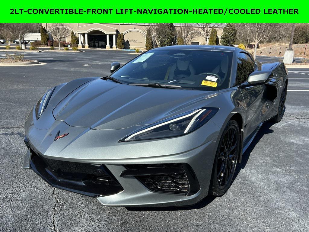 used 2024 Chevrolet Corvette car, priced at $68,999
