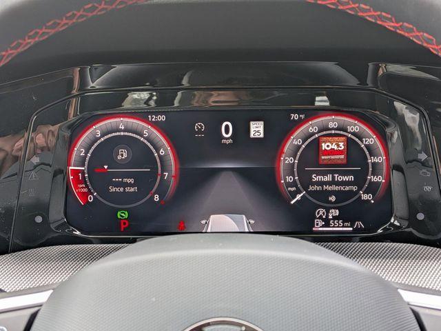 new 2025 Volkswagen Golf GTI car, priced at $37,650