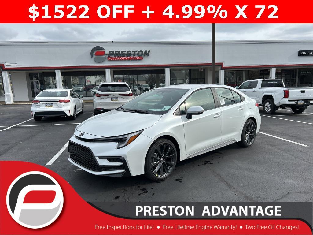 new 2026 Toyota Corolla car, priced at $25,831