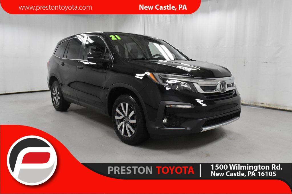 used 2021 Honda Pilot car, priced at $25,998