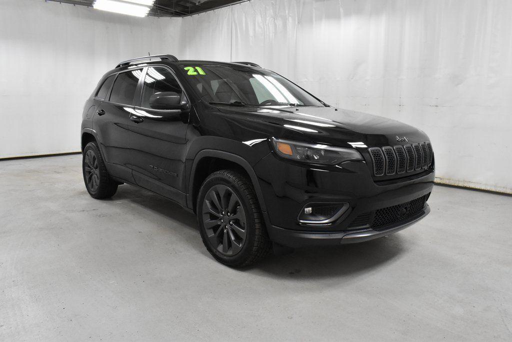 used 2021 Jeep Cherokee car, priced at $21,498