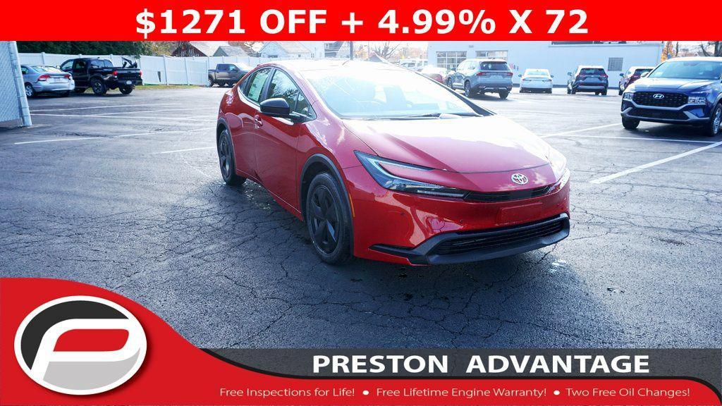 new 2026 Toyota Prius car, priced at $29,303