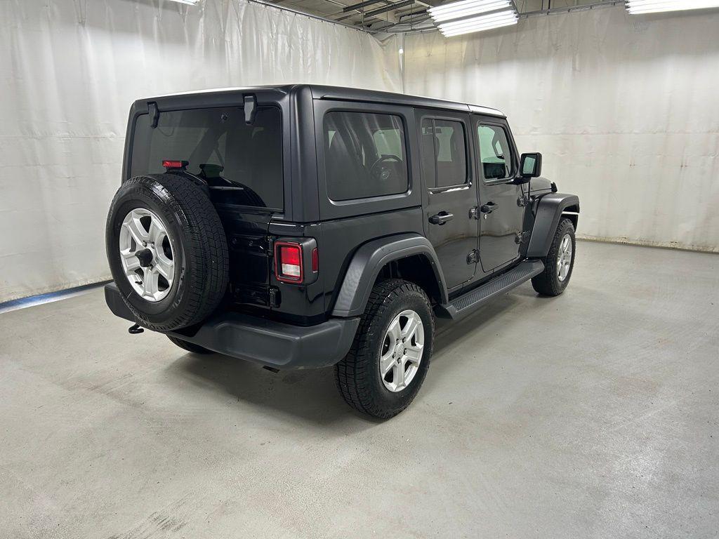 used 2022 Jeep Wrangler Unlimited car, priced at $22,998