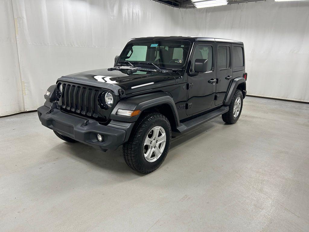 used 2022 Jeep Wrangler Unlimited car, priced at $22,998