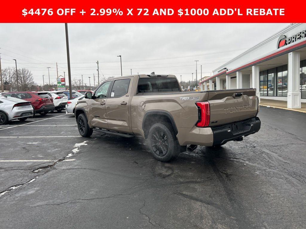 new 2026 Toyota Tundra car, priced at $64,833