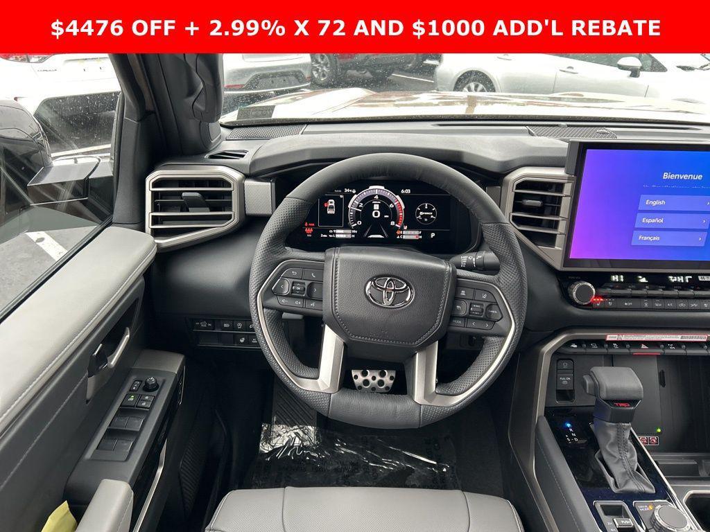 new 2026 Toyota Tundra car, priced at $64,833