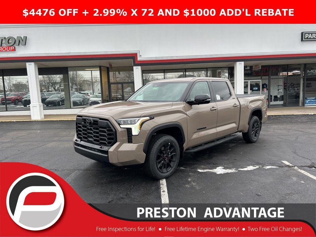 new 2026 Toyota Tundra car, priced at $64,833