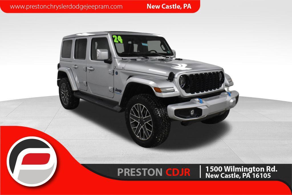 used 2024 Jeep Wrangler 4xe car, priced at $40,498