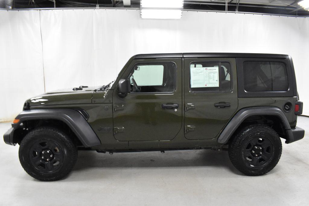 used 2023 Jeep Wrangler car, priced at $29,498
