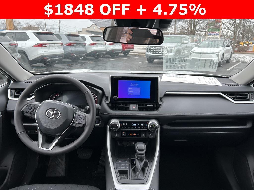 new 2025 Toyota RAV4 car, priced at $35,185