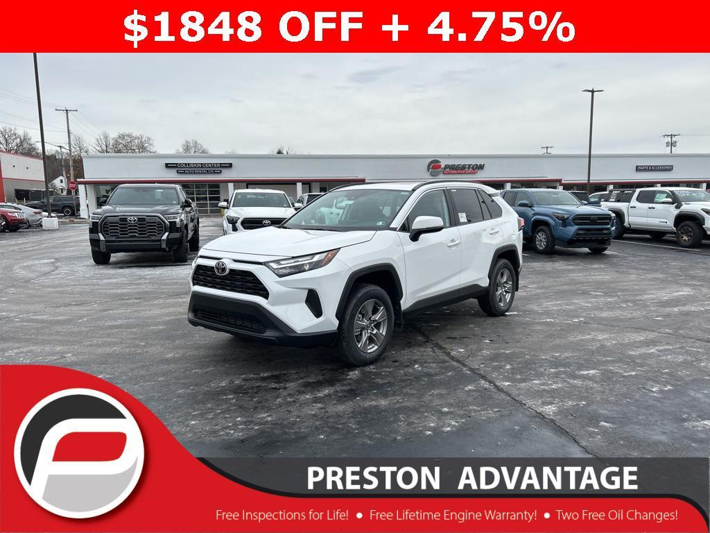new 2025 Toyota RAV4 car, priced at $35,185
