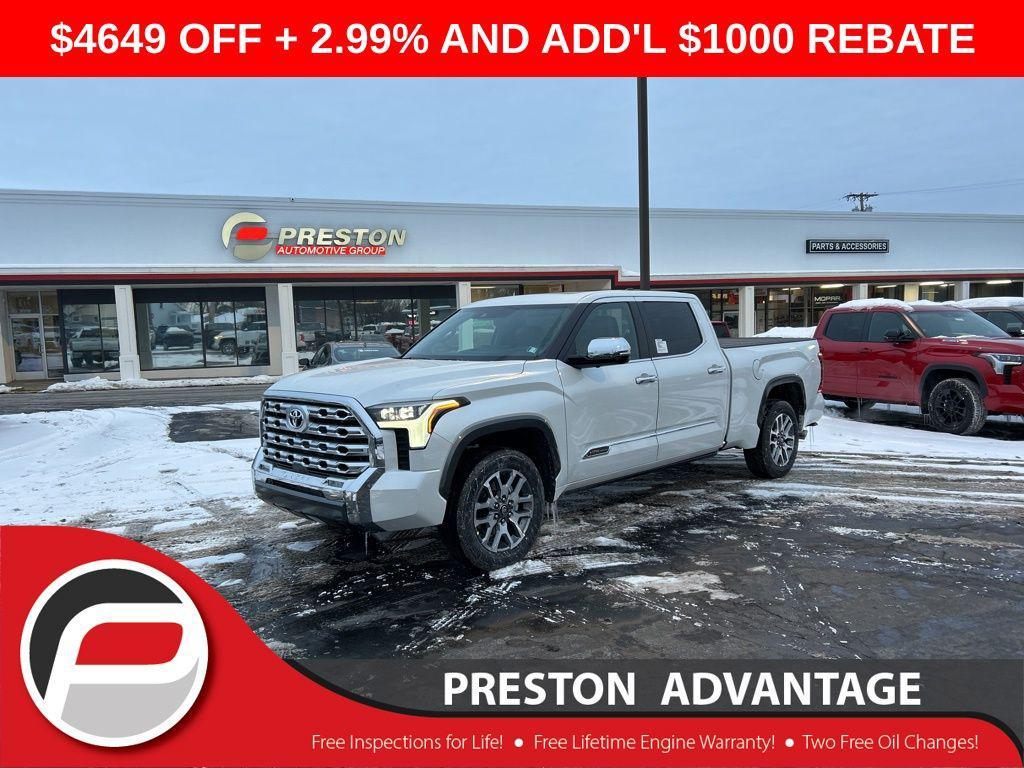new 2026 Toyota Tundra car, priced at $69,600