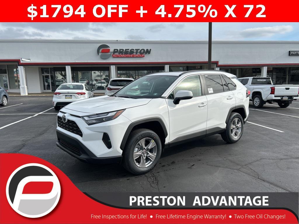 new 2025 Toyota RAV4 car, priced at $34,885