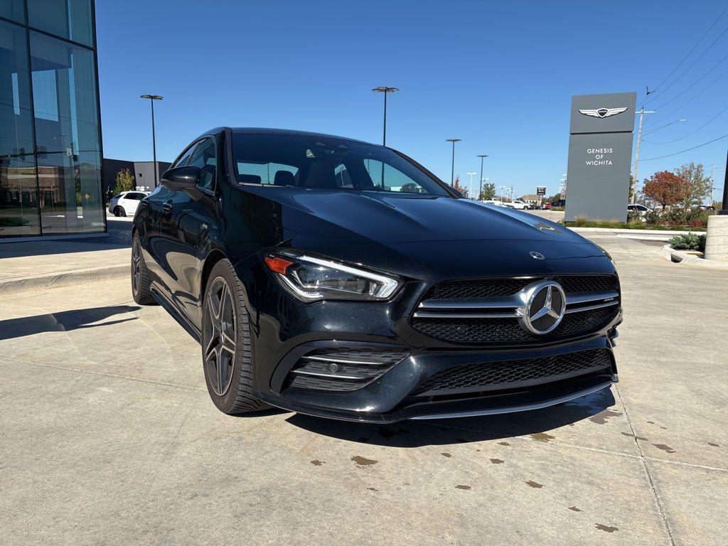 used 2022 Mercedes-Benz AMG CLA 35 car, priced at $31,999