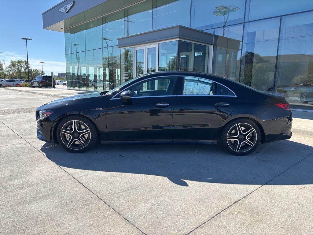 used 2022 Mercedes-Benz AMG CLA 35 car, priced at $31,999