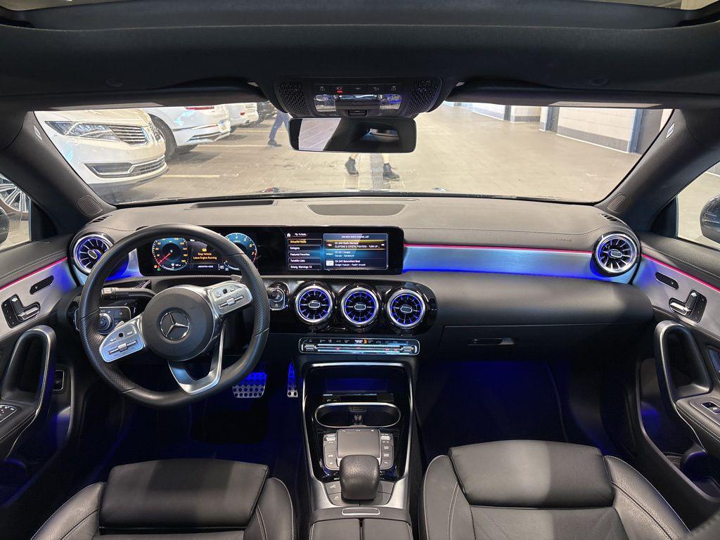 used 2022 Mercedes-Benz AMG CLA 35 car, priced at $31,999