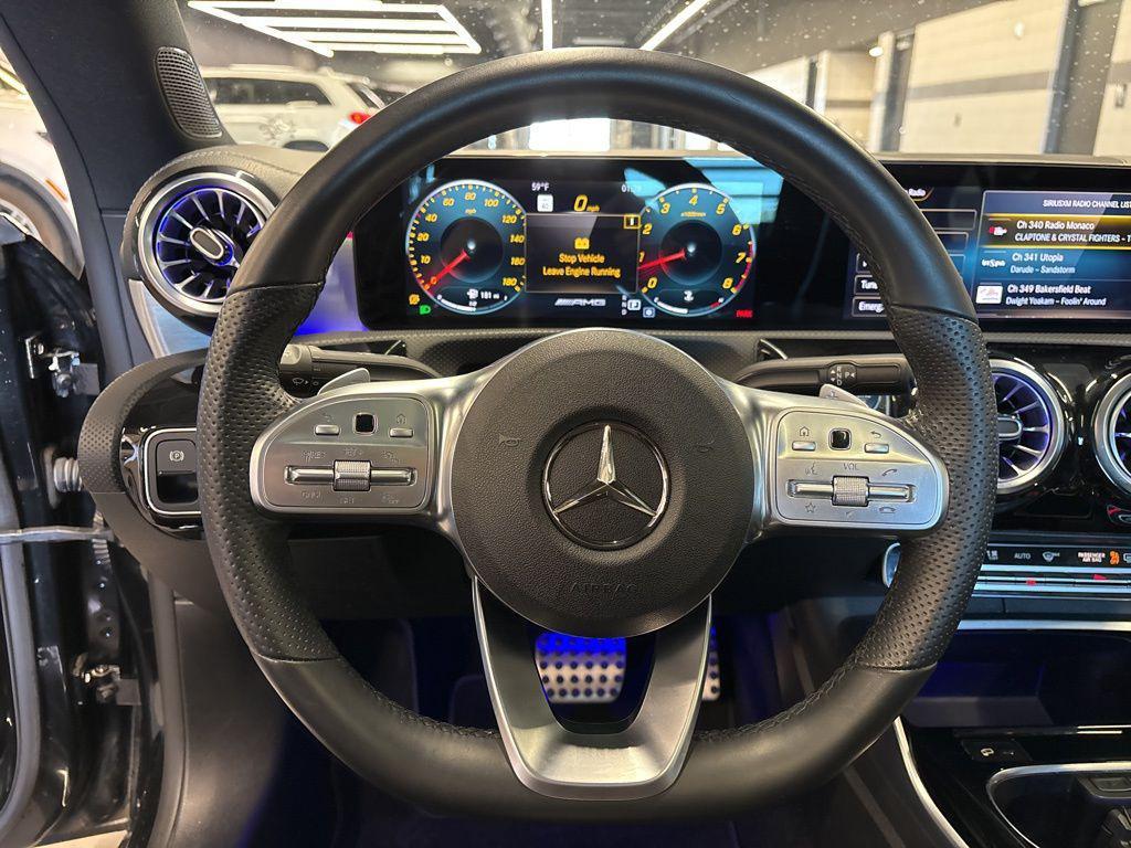 used 2022 Mercedes-Benz AMG CLA 35 car, priced at $31,999