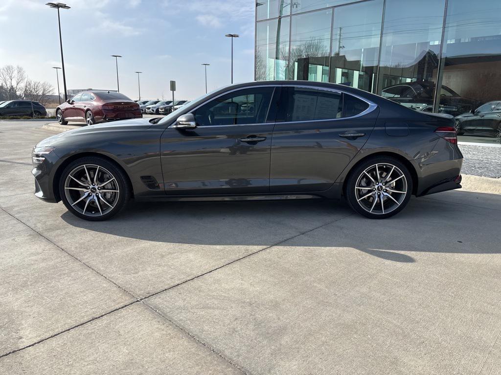 used 2024 Genesis G70 car, priced at $29,700