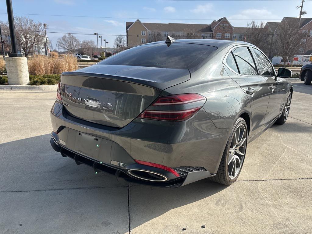 used 2024 Genesis G70 car, priced at $29,700