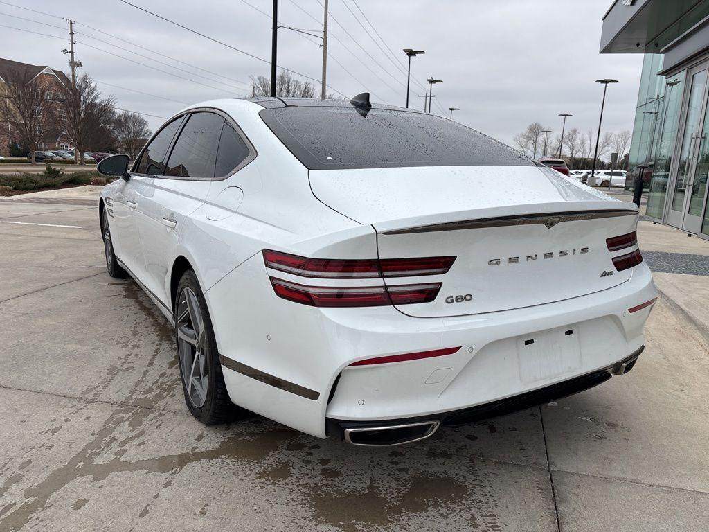 used 2023 Genesis G80 car, priced at $38,499