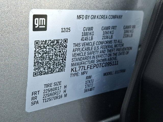 new 2026 Chevrolet Trax car, priced at $24,155