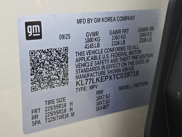 new 2026 Chevrolet Trax car, priced at $27,255