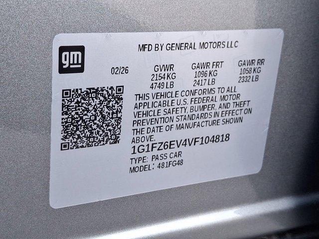 new 2027 Chevrolet Bolt car, priced at $35,706