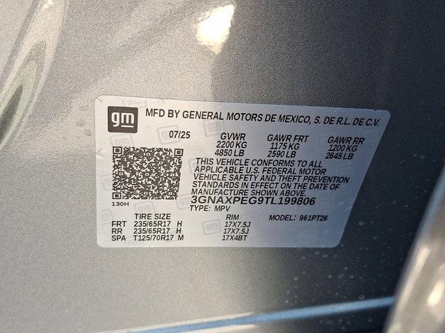 new 2026 Chevrolet Equinox car, priced at $28,999