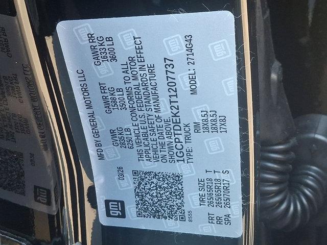 new 2026 Chevrolet Colorado car, priced at $49,869