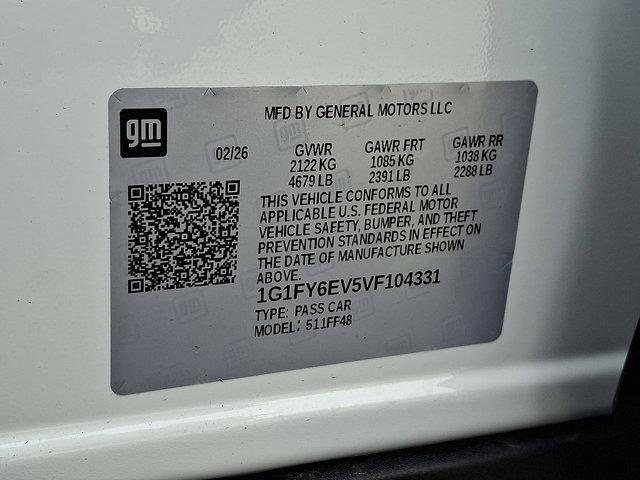 new 2027 Chevrolet Bolt car, priced at $30,011