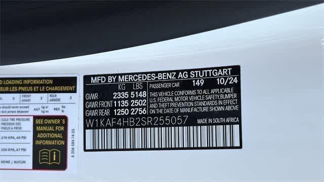 used 2025 Mercedes-Benz C-Class car, priced at $45,990