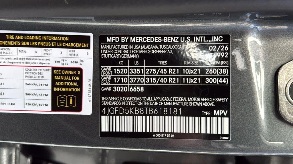 new 2026 Mercedes-Benz GLE 450 car, priced at $84,160