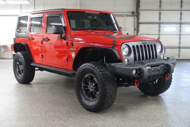 used 2018 Jeep Wrangler JK Unlimited car, priced at $13,998
