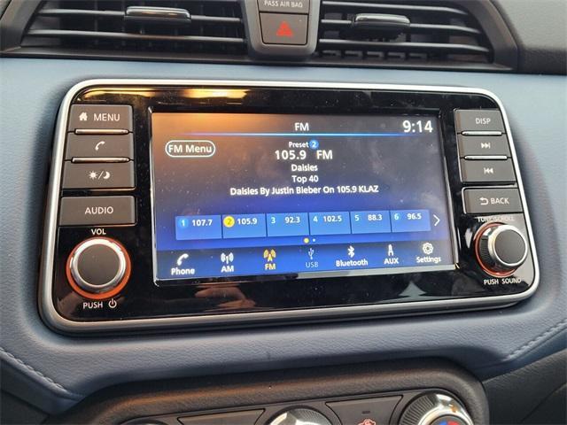 used 2025 Nissan Versa car, priced at $17,628