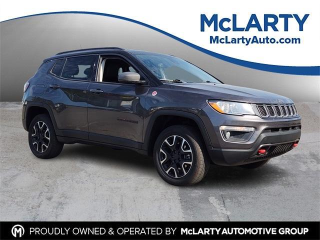 used 2021 Jeep Compass car, priced at $15,000
