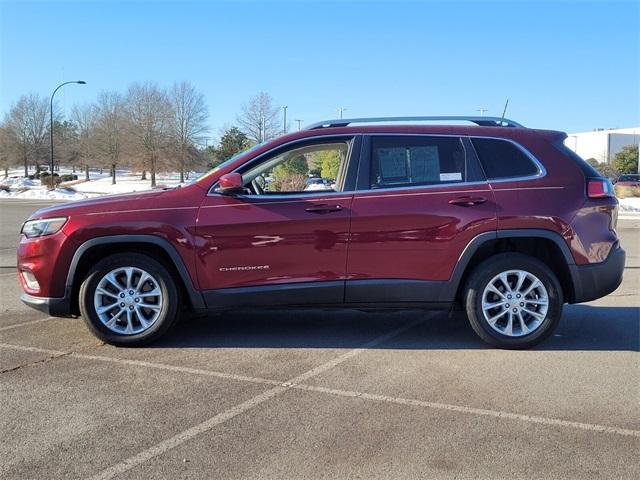 used 2019 Jeep Cherokee car, priced at $15,791