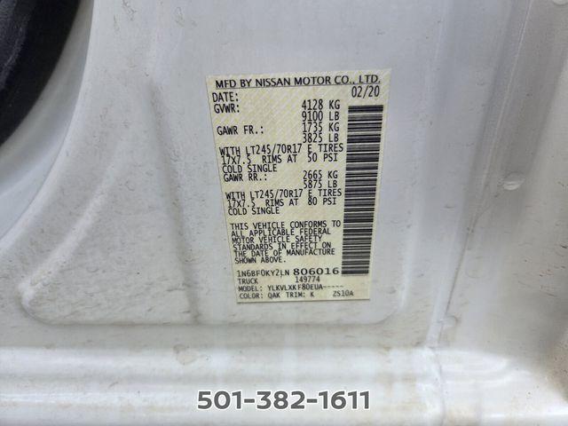 used 2020 Nissan NV Cargo NV2500 HD car, priced at $22,019