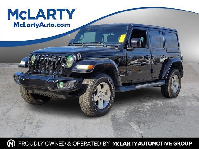 used 2021 Jeep Wrangler Unlimited car, priced at $24,805