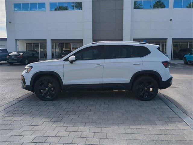 new 2025 Volkswagen Taos car, priced at $30,404