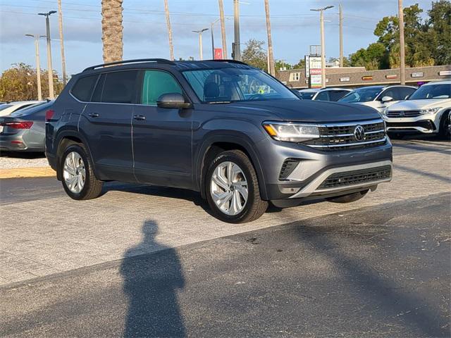 used 2022 Volkswagen Atlas car, priced at $17,500