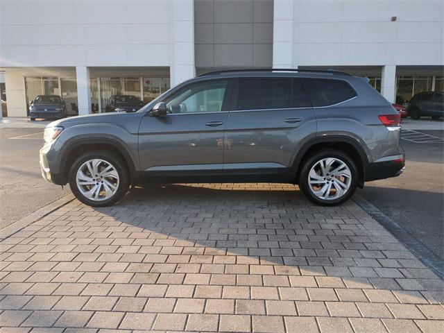 used 2022 Volkswagen Atlas car, priced at $17,500