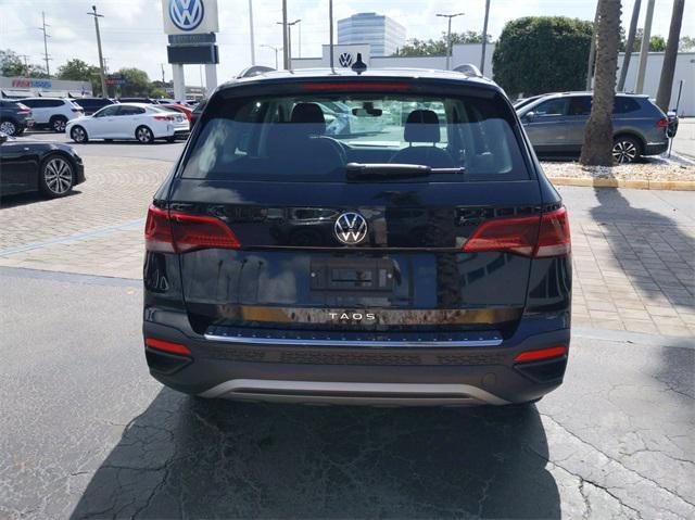 used 2024 Volkswagen Taos car, priced at $18,690