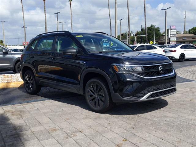 used 2024 Volkswagen Taos car, priced at $18,690