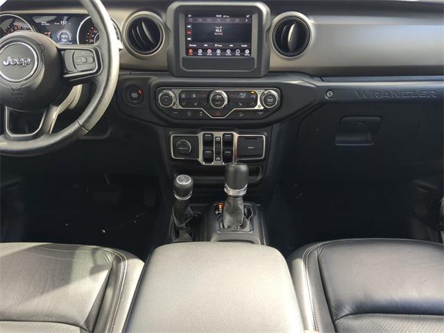 used 2021 Jeep Wrangler Unlimited car, priced at $22,550