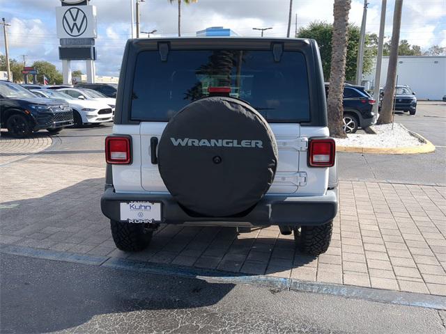 used 2021 Jeep Wrangler Unlimited car, priced at $22,550