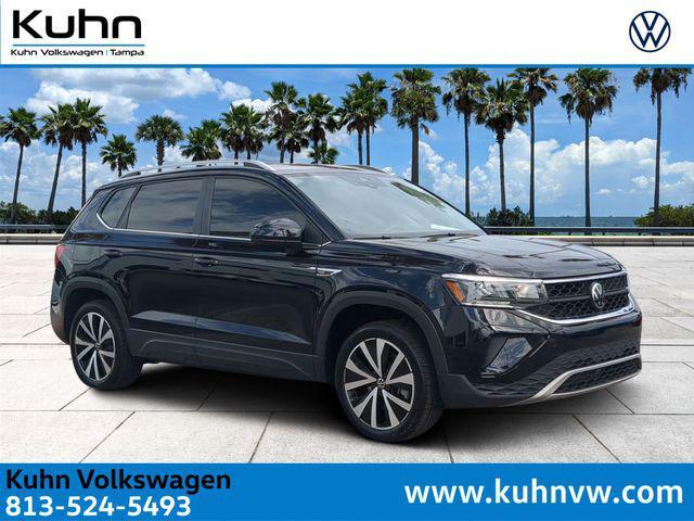 used 2024 Volkswagen Taos car, priced at $17,500